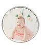 Dhruvs Collection BIS Hallmarked 999 Pure Silver Coin Baby Girl Print - 20 gm