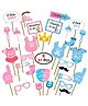 Party Propz Baby Shower Props Pack of 31 - Multicolour