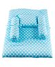 Mittenbooty Cotton Bedding Set Polka Dot Print - Blue