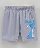 Koton Knee Length Bermuda Whale Print - Blue