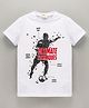 Koton Half Sleeves Cotton T-Shirt Ultimate Techniques Print - Off White