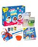 Webby DIY Soap Making Kit with Fragrance and Different Shapes - Multicolour