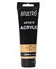 Brustro Artists Acrylic Colour Tube Gold - 120 ml