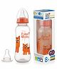 BeeBaby Easy Start Slim Neck Anti Colic Feeding Bottle Orange - 250 ml