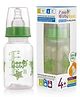 BeeBaby Basic Slim Neck Baby Feeding Bottle with Anti - Colic Nipple Green - 125 ml