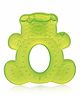 BeeBaby Teddy Shaped Water Filled Teether With Carry Case - Green