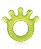 BeeBaby Fingers Shaped Water Filled Teether With Carry Case - Green