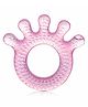 BeeBaby Fingers Shaped Water Filled Teether With Carry Case - Pink