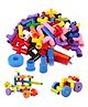 New Pinch Building Pipe Blocks Multicolor - 50 Pieces