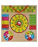Trinkets & More Hanging Calendar Clock Toy - Multicolour