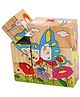 Trinkets & More Insects Theme 3D Jigsaw Puzzle Wooden Cube Block 6 Face 9 Pieces with Storage Tray