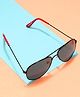 Marvel Babyhug Spiderman Aviator Sunglasses - Black Red