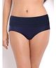 Red Rose Shape Wear Panty - Navy