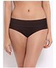 Red Rose Shape Wear Panty - Coffee Brown