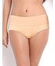 Red Rose Shape Wear Panty - Peach