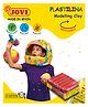 JOVI Plastilina Non Drying Modelling Clay Pack Of 6 Bars Red - 50 gm each