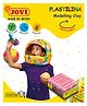 JOVI Plastilina Non Drying Modelling Clay Pack Of 6 Bars Pink - 50 gm each