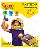 JOVI Plastilina Non Drying Modelling Clay Pack Of 6 Bars Multicolour - 50 gm each