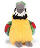 Keel Sparkle Eye Parrot Soft Toy Yellow Green - 20 cm