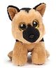 Keel Sparkle Eye Puppy Soft Toy Black Brown - 15 cm