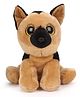 Keel Sparkle Eye Puppy Soft Toy Black Brown - 25 cm