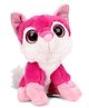 Keel Sparkle Eye Pal Soft Toy Cat Fuchsia - 14 cm
