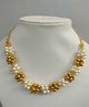 Tiny Closet Gajra Detail Necklace - Golden