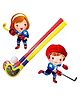 FunBlast Hockey Set - Multicolor