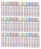 FunBlast Glitter Metallic Neon Highlighter Pens 72 Pieces - Multicolour