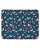 Right Gifting Digital Printed Multipurpose Swaddle Wrapper Stroller Blanket - Navy Blue