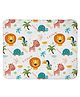 Right Gifting Digital Printed Multipurpose Swaddle Wrapper Stroller Blanket - Cream