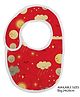Right Gifting Digital Printed Velcro Closure Bibs - Red