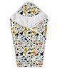 Right Gifting Digital Printed Hooded Wrapper Baby Blanket - Multicolor