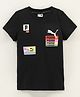 PUMA Half Sleeves Brand Love Tee - Black