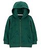 Carter's Zip-Up Warm Fleece Hoodie - Green