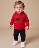 Carter's 2-Piece Hoodie & Pant Set - Red & Black