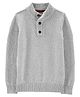 Carter's Toddler Pullover Sweater - Grey