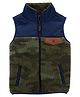 Carter's Zip-Up Sherpa Vest - Green