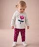 Carter's 2-Piece Hooded Tee & Legging Set - White & Red