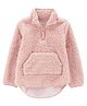 Carter's Sherpa Warm Fleece Pullover - Pink