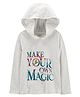 Carter's Make Your Own Magic French Terry Hoodie - Grey