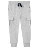 Carter's Pull-On French Terry Joggers - Grey