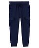 Carter's Pull On French Terry Joggers - Navy