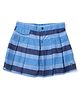 GINI & JONY Knee Length Striped Shorts - Blue