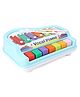 United Agencies Vocal Toy Xylophone Cum Piano Sky Blue - (Color May Vary)
