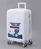 Pine Kids Trolley Luggage Bags White - 22 inch| Shock Resistant| Telescopic Handle| Water Resistant| Easy Zipper Closure| Durable Wheels