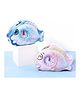 SANJARY Metal Fish Shaped Piggy Bank with Alarm - Blue