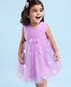 Babyhug Sleeveless Party Wear Tutu Frock Corsage & Sequin Applique - Lavender