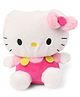 Hello Kitty Plush Soft Toy With Bow White & Pink - 16 cm