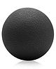 Strauss Yoga Massage Ball for Deep Tissue Massage & Trigger Point Therapy|High-Density Acupressure Ball |Ideal for Yoga,Pilates, Fitness |Portable Self-Massage Tool for Sore Muscles & Recovery (Black)